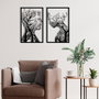 Wallity Lutuf Accesorio Decorativo de Pared de Metal Negro